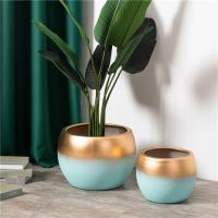 Quality High Quality Wedding Decorative Ornaments Indoor Succulent Plant Pots Round for sale