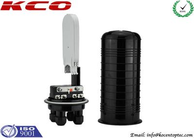 China Vertical Fiber Optic Splice Closure / Dome Optical Fiber Splice Joint Box Mini Size 24fo 40fo for sale