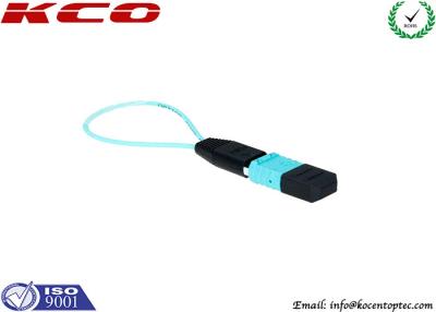 China Mono Mode MPO MTP Fiber Optic Loopback Cable / Plug for Cable Testing for sale