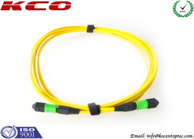 China Modo 9/125 12 corazones de la fibra del cable del desbloqueo del LAN WAN MPO MTP solo 24 corazones en venta