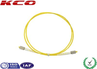 China Singlemode Fiber Optic Patch Cord Rodent Proofing With D4 Connector for sale