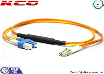 China Duplex Fibre Optic Cable SC To LC Fiber Patch Cables MM SM for sale