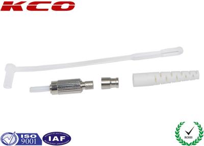 China Polished DIN Fiber Optic Connectors High Return Loss For Testing Equipment for sale