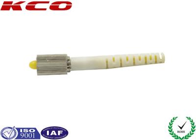 China D4 fiber optic connectors special optical fiber connector for SM MM patch jumpers making for sale