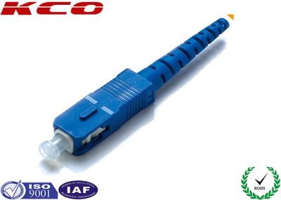 China Conector pre Assemly do SC dos conectores da fibra ótica do único modo/fibra ótica à venda