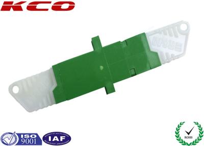 Chine Adaptateur optique vert de la fibre E2000, fiabilité élevée de SM d'adaptateur d'E2000/APC à vendre