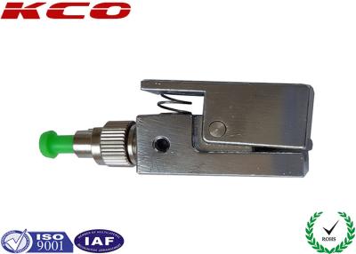 China Square Metal Bare Fiber Adaptor FC/APC SXSM , Fibre Optic Adapter Quick Interconnect for sale
