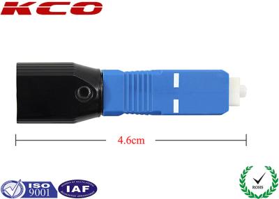 China SC / APC UPC Bare Fiber Adapter , Fiber Optic Cable Adapter Interchangeable for sale