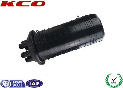 China Big Fibre Optic Splice Enclosure , Fibre Optic Splice Box 24 Cores Vertical 3 in 3 out for sale