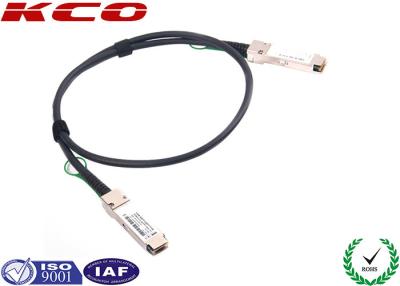 China Ethernet 40G 28AWG QSFP zu QSFP-Kabel kompatiblem WACHOLDERBUSCH CISCOS H3C zu verkaufen