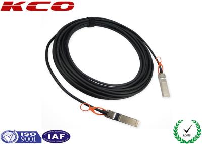 China Integrated 28AWG SFP+ to SFP+ Cable 10 GBPS , Active Optical Cable for sale