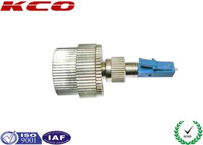 中国 鋼鉄LC/UPC APCのPC 1310の波長の可変的な繊維の減衰器20dB 販売のため