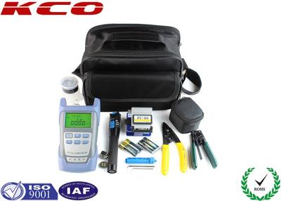 China Waterproof FTTH Fiber Optic Tools Bag Shock Proof with Stripper Power Meter for sale