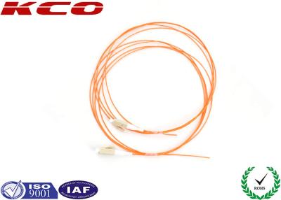 China 2.0 m Fiber Optical Pigtail Multimode LC Simplex Pigtail Connector 62.5 / 125 for sale