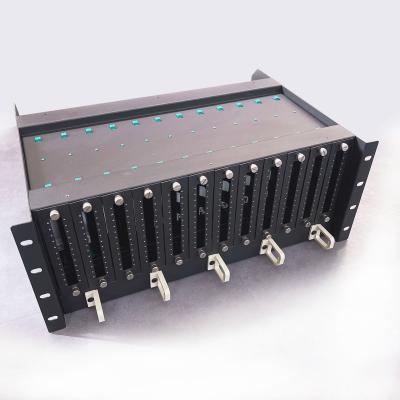 China 19'' 3U 144 Cores High Desity ODF Fiber Optic Patch Panel Rack Mount Slide Type en venta
