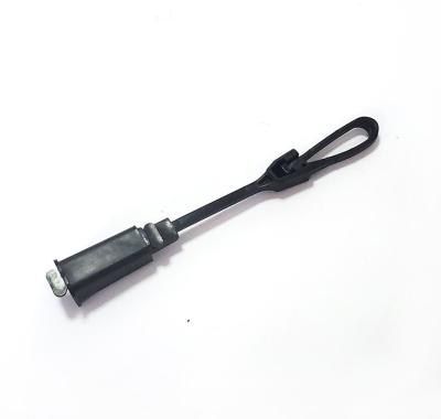 China Clampada de suspensión de cable de fibra óptica / FTTH Drop Wire Clampada de tensión de cable de fibra óptica en venta
