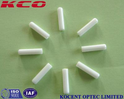 China 2.5Mm UPC PC Optical Fiber Ferrule , Zirconia Ceramic Ferrule Optical Fiber Without Flank for sale