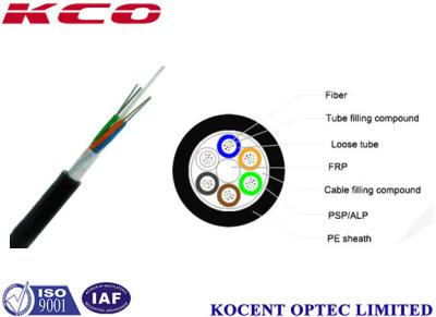 China Non Metallic Direct Burial Optical Fiber Cable G657a1 Telecom Grade 144 Cores for sale