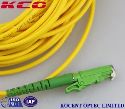 China SM 9/125 Fiber Optic Patch Cord , Optical Fiber Jumper 10m 20m 50m 100m for sale