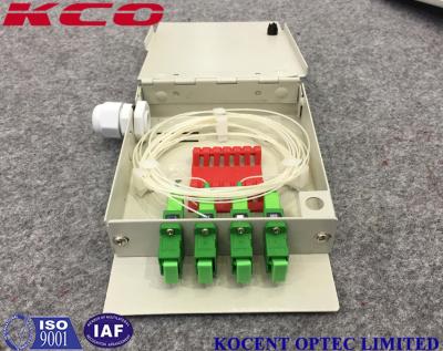 China Portos montáveis do adaptador da placa de cara 4 SC/UPC da parede terminal interna da fibra ótica OTB à venda