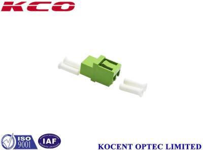 China Plastic LC / APC Fiber Optical Adapter For Medical & Military for sale