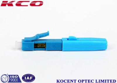 Κίνα Συνέλευση 2.0mm τομέων γρήγορο μπλε συνδετήρων 3.0mm FTTX LC το /APC προς πώληση