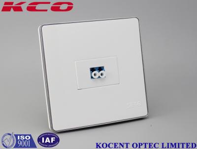 China Data Centers Fiber Optic Terminal Box / Outdoor Terminal Box Face Plate for sale