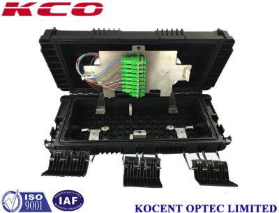 China Outdoor Fiber Enclosure / Fiber Optic Closure Splitter Enclosure Box PC ABS for sale