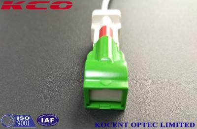 China Automatic Shutter Connector Fiber Optic Patch Cables Single Mode LSH SC/APC LC/APC for sale
