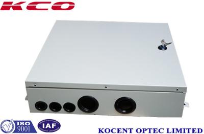 中国 屋内FTTH FTTBの繊維光学の端子箱4ケーブルの港鋼鉄テープ材料KCO-ODB-48A 販売のため