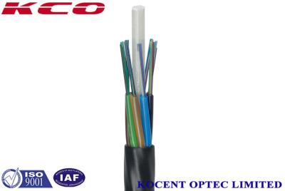 China 24 Core Single Mode Fiber Cable 9 / 125 Fast Installation For Underground Network for sale