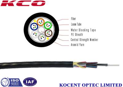 China Núcleos exteriores do   4 - 24 do cabo de remendo da fibra ótica com o composto de enchimento do tubo fraco à venda