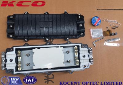 China PC Material IP65 Fiber Optic Splice Closure KCO-H2295 Inline Type 2 In 2 Out 12fo for sale