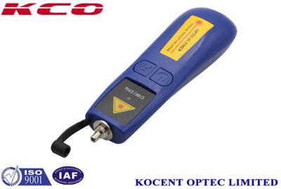 Cina la fibra ottica 5mW foggia la penna rossa KCO-LP-05 del laser del mini di VFL dell'errore dell'indicatore di posizione tester visivo del cavo in vendita