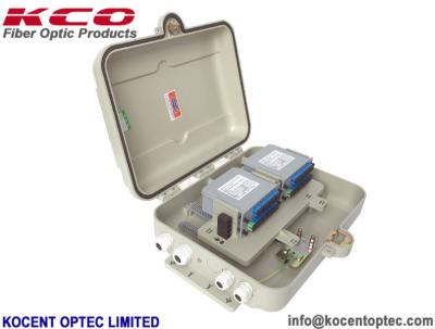 China 48 Port ABS Wall Mount Fiber Termination Box KCO-ODP-48G FTTH Outdoor FDB ODP for sale