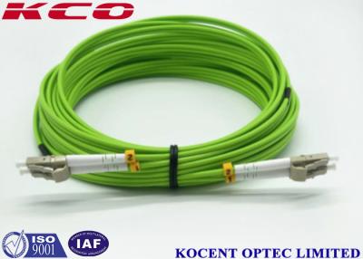 中国 LC SC FC ST DIN MU D4 50/125 OM5石灰繊維光学のパッチ・コード ケーブルFTTA 5G 販売のため