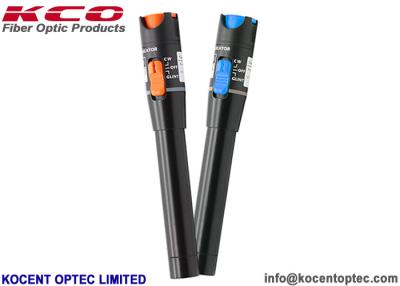 China 20mW 25mW Fiber Optic Tools 20km KCO-VFL-08-25 Visual Fault Locator Red Laser Pen for sale