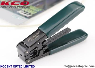 China FTTH Drop Cable Stripper Fiber Optic Tools SC Snelle connectorkits 250um Coatingdiameter Te koop