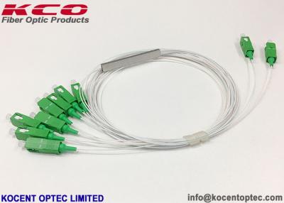 China SC/APC LC/APC 2*8 2x8 Fiber Optic Splitter Singlemode G657A2 FTTH FTTA for sale