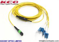 Chine Corde de correction duplex du harnais MPO MTP 40G 100G pour Data Center à vendre