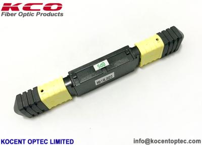 China Verbindungskabel-Abschwächer-Plastik 8 der Auslese-entkernt optischer MPO MTP 12 24 gelbe Farbe 5dB zu verkaufen