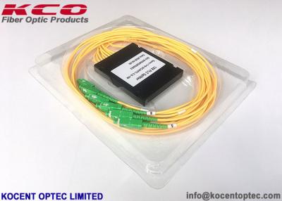 China Tipo modular SC/APC 2.0mm 1.5m ABS Caja 1x8 1*8 fibra óptica PLC Splitter en venta