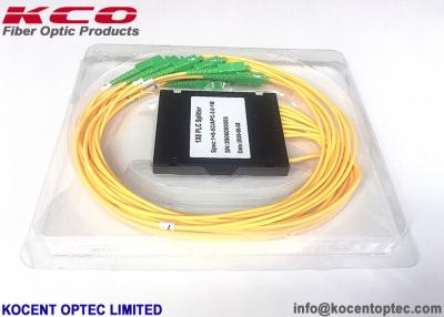 China Solo divisor pasivo del PLC de la fibra óptica del modo SC/APC 1x8 en venta