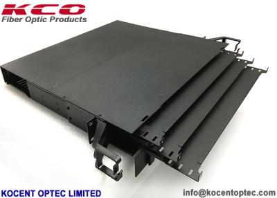 China 144core SM Monomode High Desity Rack Mount Optical Fibre MPO MTP Patch Panel for sale