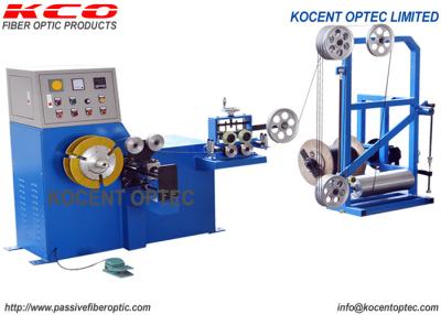 China Fiber Optic Cable Cutting Equipment / FTTH Drop Cable Rolling Cutting Machine for sale