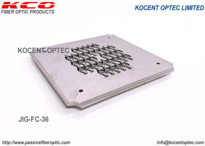 China 36 conector de pulido de la fibra óptica de la estructura FC UPC APC de IPC de la plantilla del conector en venta