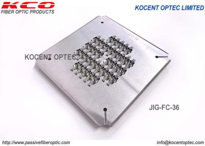China Fiber Optic Connector Polishing Jig / FC UPC APC For Patch Cord Grinding Machine zu verkaufen
