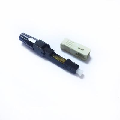 China SC Field Assembly Fiber Optic Fast Connector Multimode FTTH Fiber Optic Quick Connector for sale