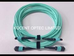 (KOCENT OPTEC LIMITED) MM OM3 OM4 40G 100G 400G MPO MTP Optical Fiber Patch Cord