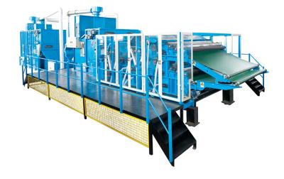 China HONYI 80m/min Double Cylinder Wool Nonwoven Carding Machine for sale for sale